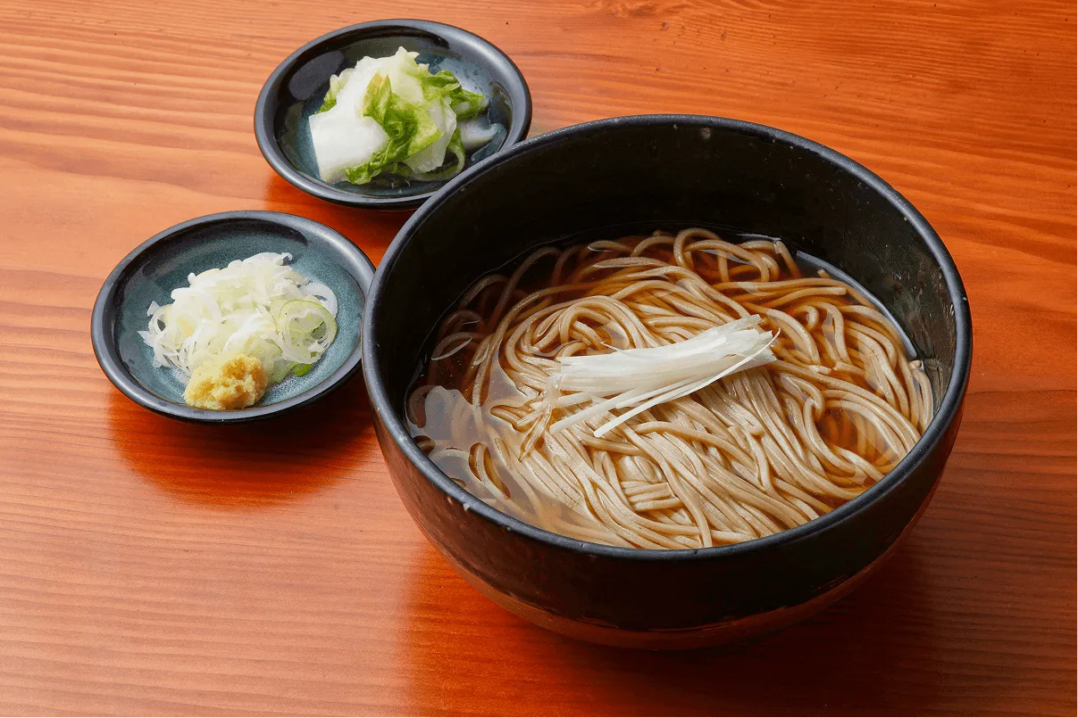 出汁と十割蕎麦