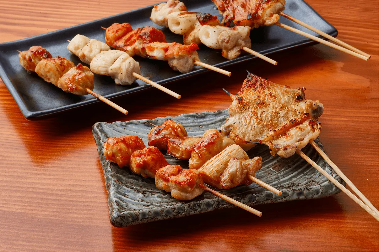 国産地鶏の焼き鳥