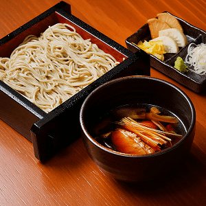 千住葱と鴨のせいろ蕎麦